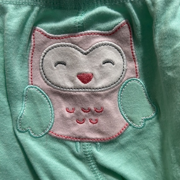 NWT Carter’s Owl Matching Set - 6 mos - 3pcs - onesies and leggings - Picture 2 of 8